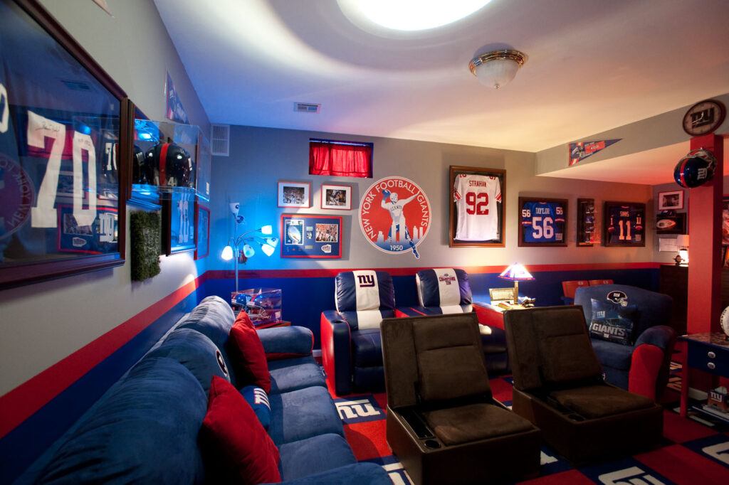 Turn Living Room Into Man Cave